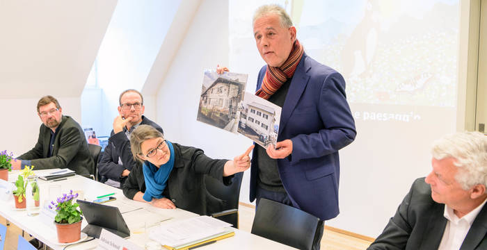 Medienkonferenz der Doppelinitiative