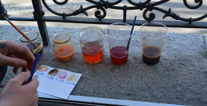 Malen mit Naturfarben