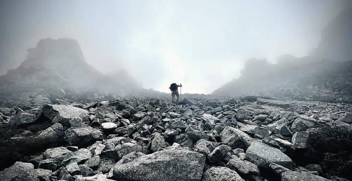3. Preis «Wilde Bergwelt»: Michael Rosenwirth, 64367 Mühltal. Unterwegs in den Alpen