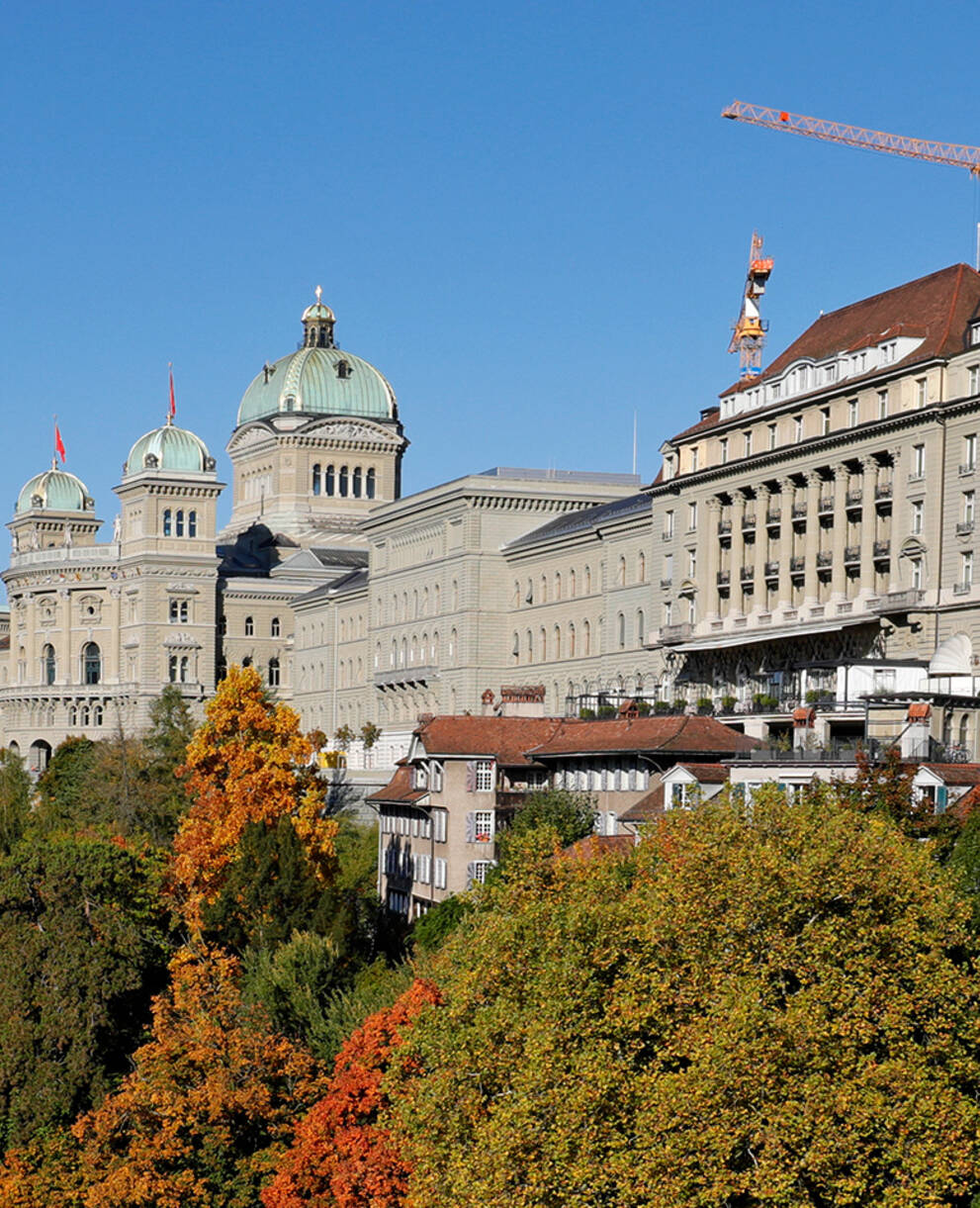 Blick auf das Bundeshaus